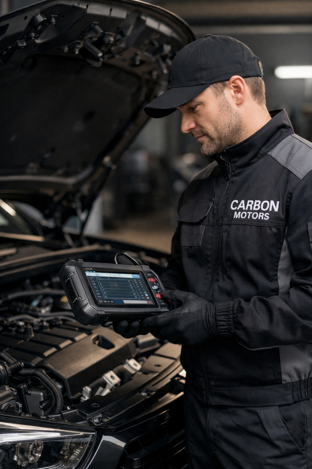 Компьютерная диагностика и чтение ошибок ЭБУ в автосервисе Carbon Motors Уфа